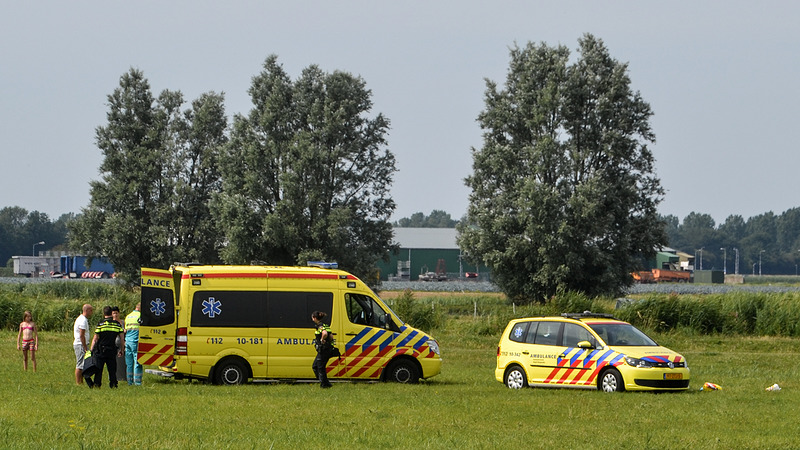 Ritje op paard eindigt in ambulance