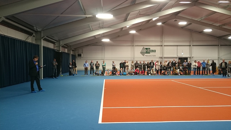 Tenniscentrum Daalmeer veertien maanden na brand feestelijk heropend