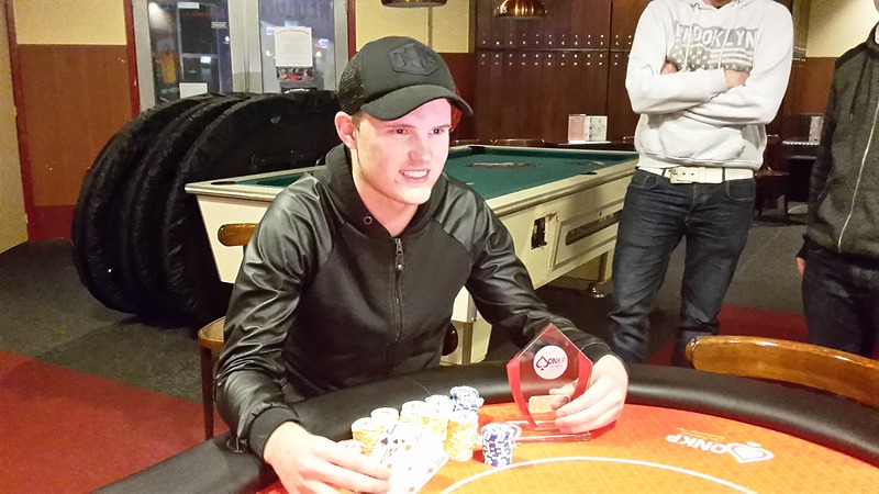 Remco Klein pokerkampioen van Alkmaar