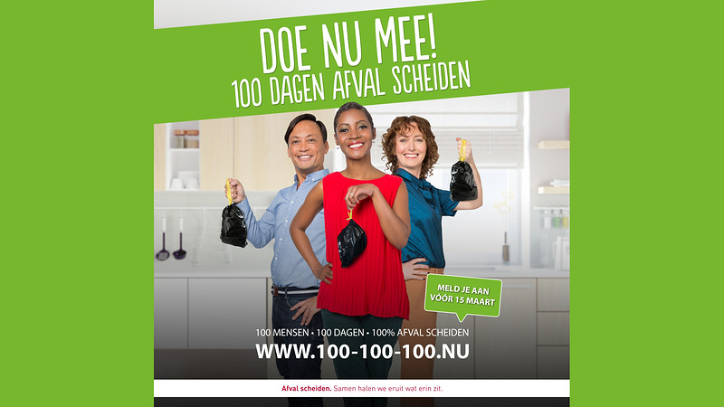 Afvaluitdaging 100-100-100 officieel van start