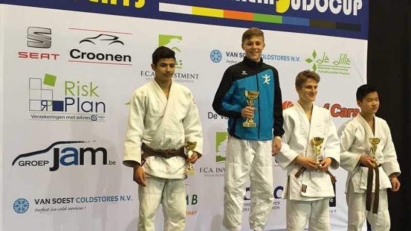 Judoka's Tom van der Kolk scoren goed in België en op het NK -18