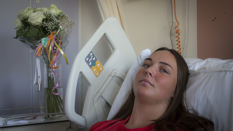 Van de N242 gedrukte Anniek Dubbeld: