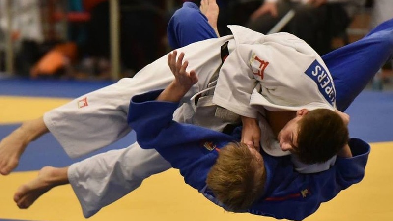 Zeven keer goud en twee keer brons voor judoka's Tom van der Kolk op Open Alkmaars Judo toernooi