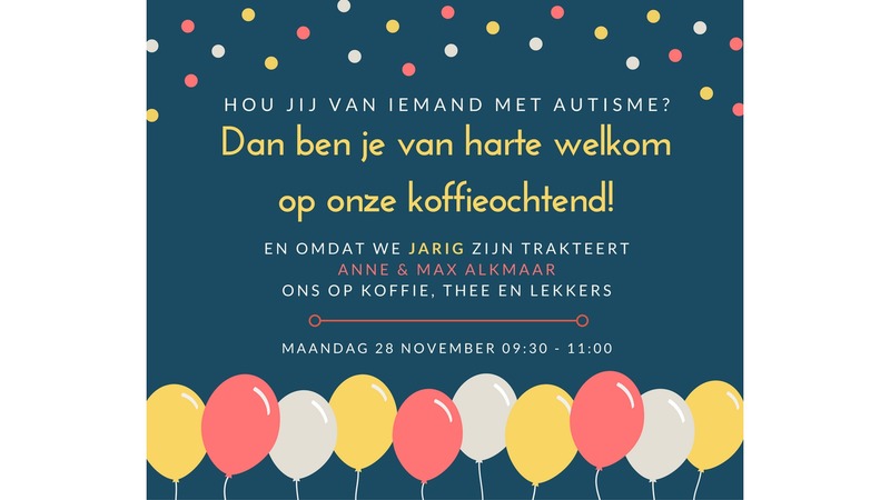 Koffieochtend voor wie van iemand met autisme houdt