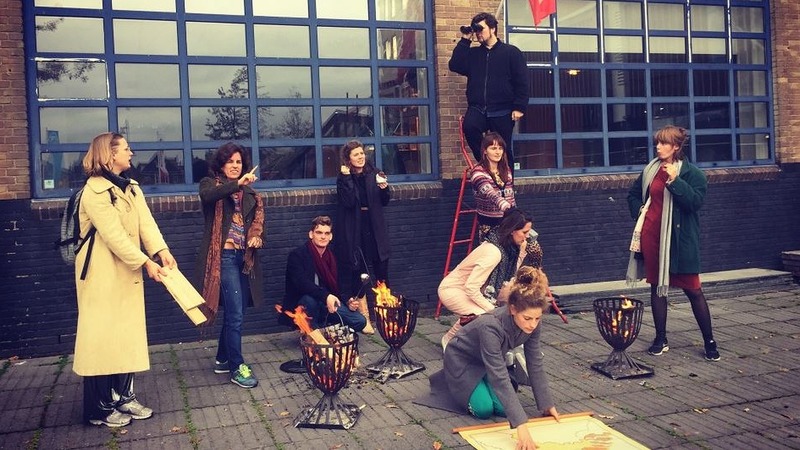Winterkaravaan met bier en stamppot in Ringersfabriek