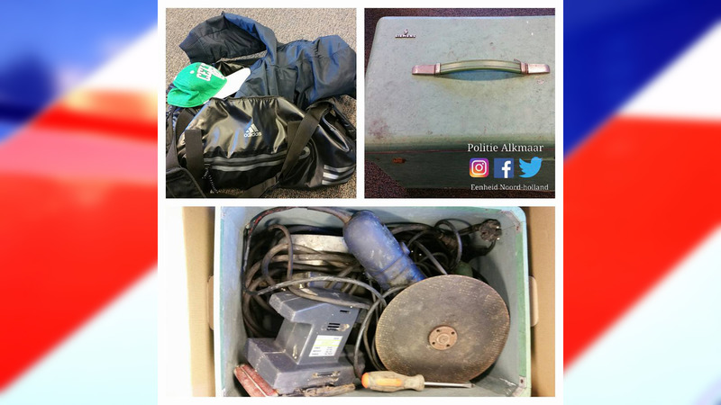 Eigenaren gezocht van vermoedelijk gestolen goederen