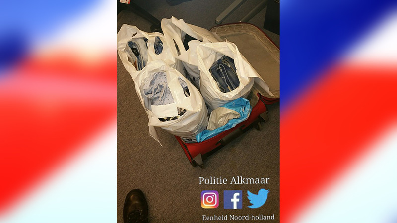 Kledingdieven op heterdaad betrapt