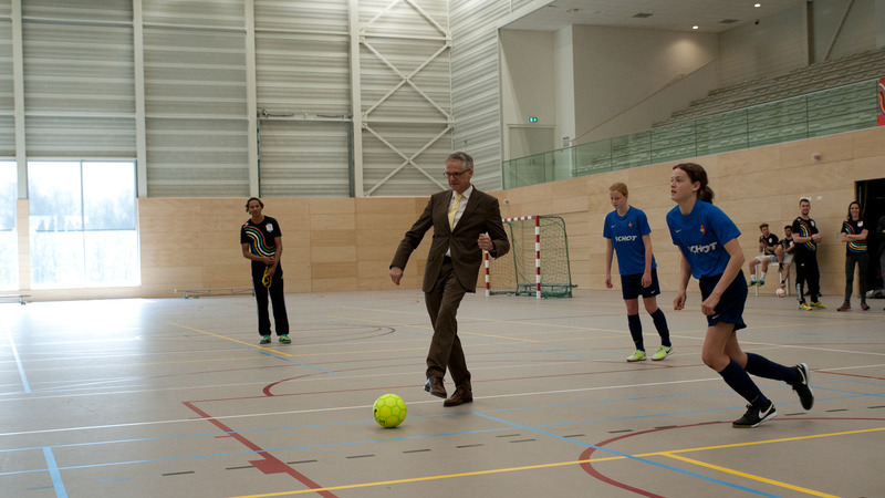 Regiofinales schoolsportcompetitie Olympic Moves in Alkmaar