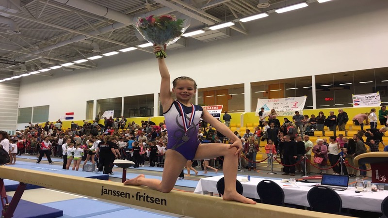 Heerhugowaardse Lizz Hoekema wint zilver tijdens NK turnen