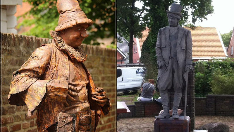 Living Statues Festival op 27 mei in Heiloo