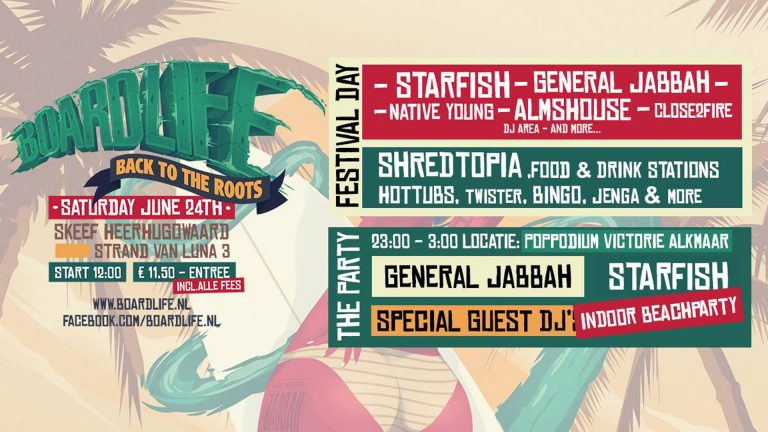 Boardlife Festival bij Skeef nu met afterparty in Victorie ?