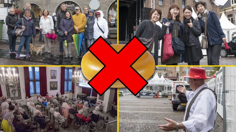 Duizenden kilometers reizen voor “geen kaasmarkt vandaag”