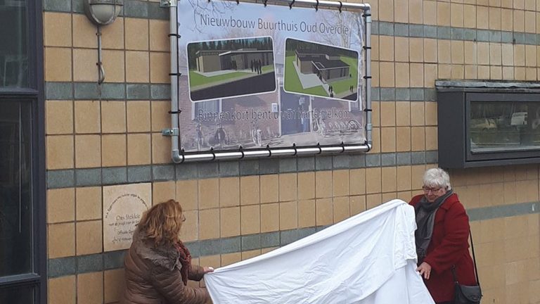 Startsein voor verbouwing nieuwe stek Buurthuis Oud Overdie