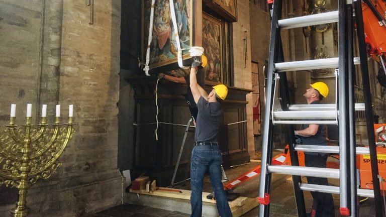 Drieluik na eeuwen terug naar Alkmaar: “De Zweden hielden hun hart vast”