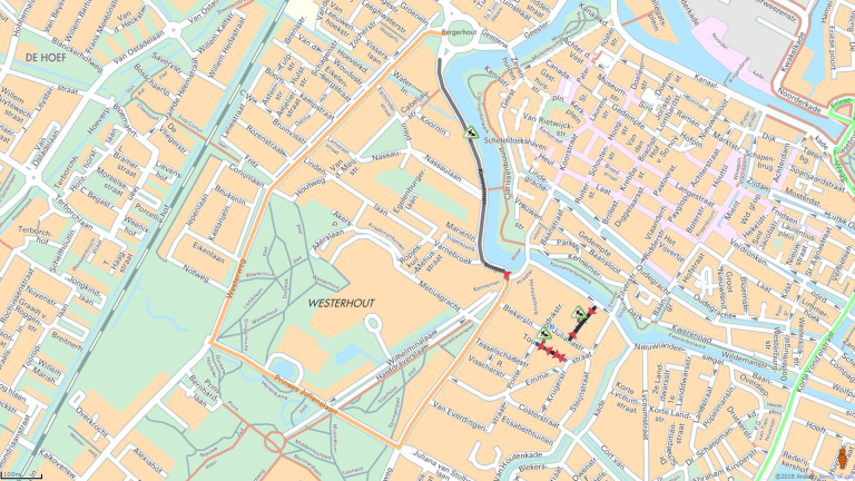 Kennemersingel op 27 mei dicht voor noodreparaties