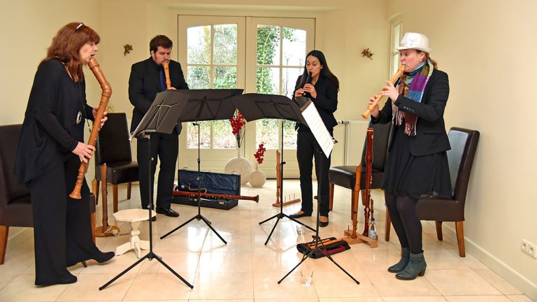 Cohda Kwartet blaast er flink op los tijdens concert in Koogerkerk ?