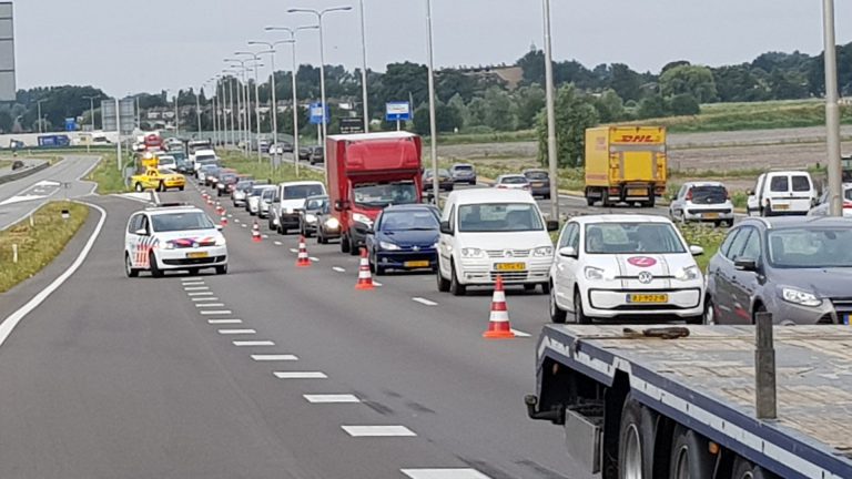 Vrijdag de dertiende: verkeer N242 getroffen door twee ongelukken