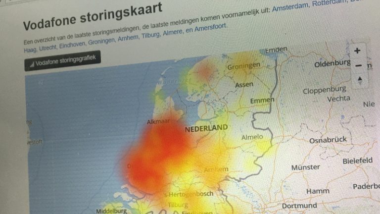 [UPDATE] Landelijke storing Vodafone-netwerk