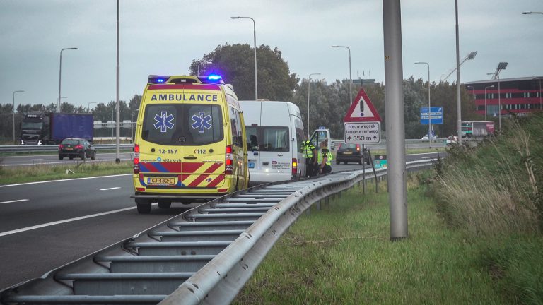 Arm uit de kom op A9