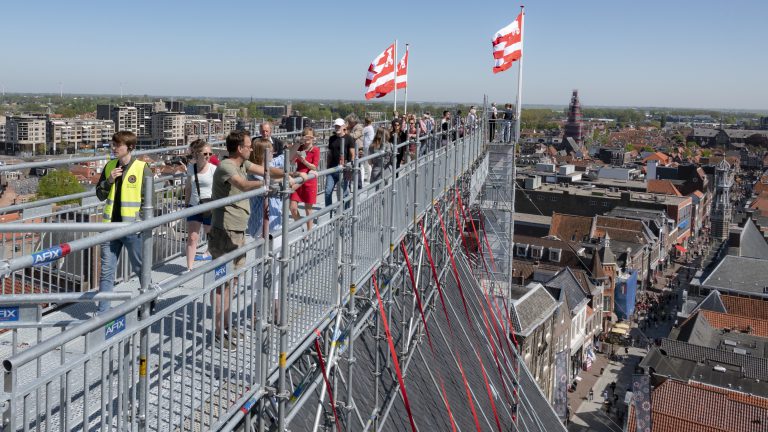 Klim naar de Hemel op Grote Kerk dicht vanwege windstoten
