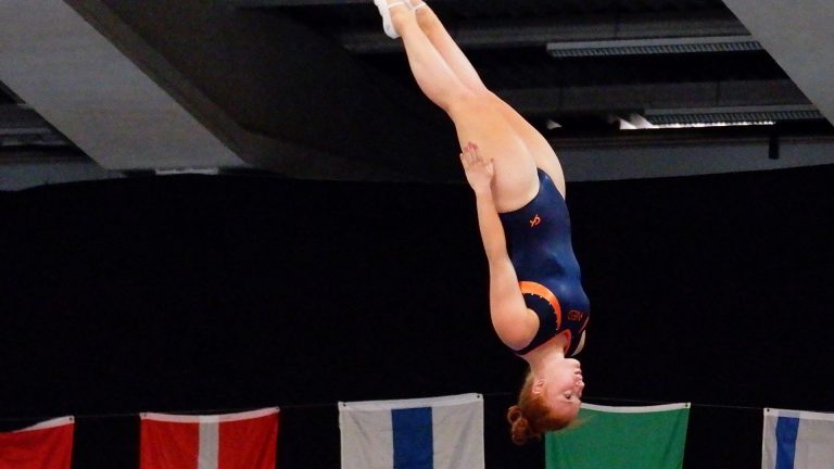 Triffis-springers op twee kwalificatiewedstrijden WK Trampoline in Alkmaar