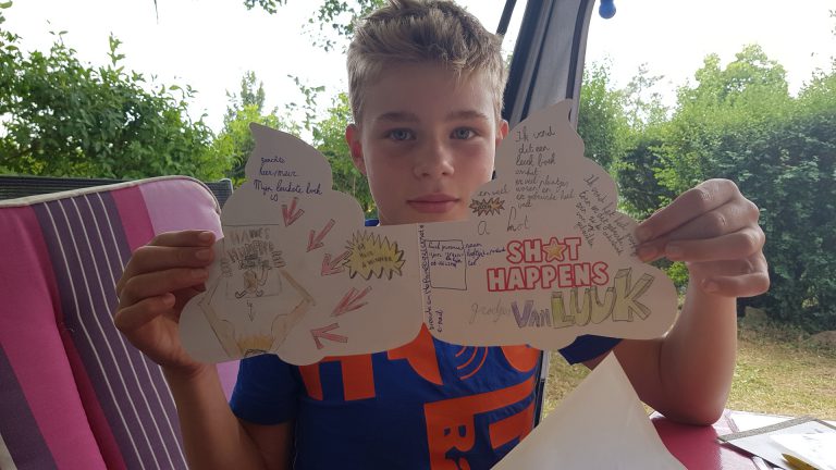 Luuk Grossouw wint mini iPad met VakantieBieb wedstrijd