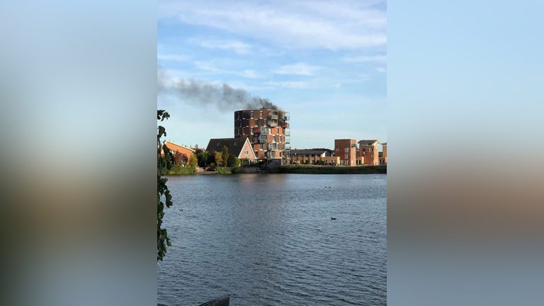Brand in woontoren Bastion in Stad van de Zon
