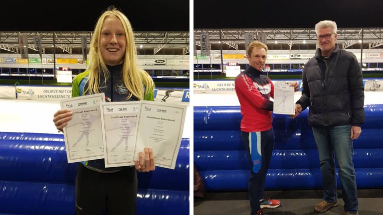 Weer baanrecords op snelle ijs van De Meent