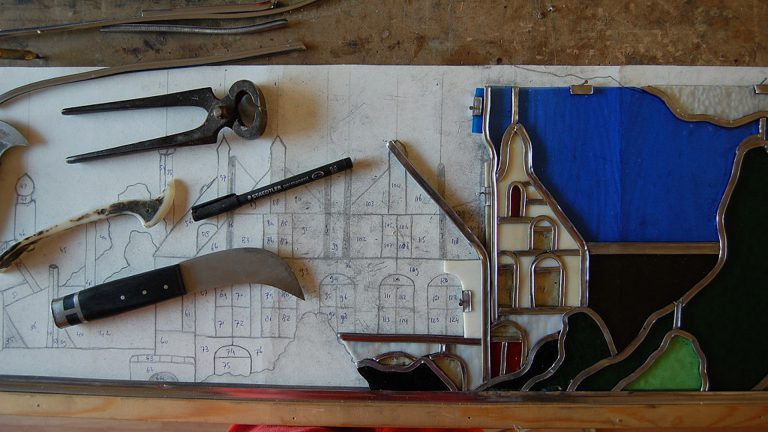 Glaskunst- en houtbewerking expositie en demonstratie in Noord-Scharwoude ?