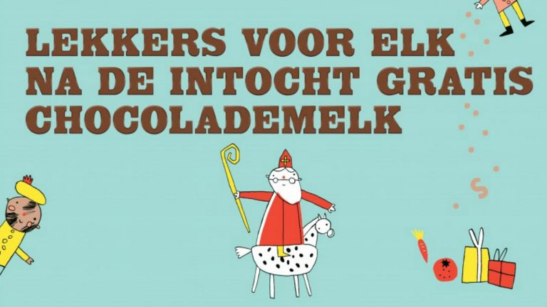 Gratis chocolademelk bij HEMA na Sinterklaasintocht ?
