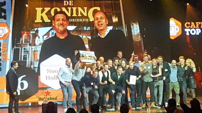 De Koning op zesde plaats Café Top 100