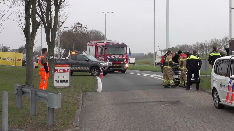 Tankstation langs N242 even dicht vanwege kokende motor