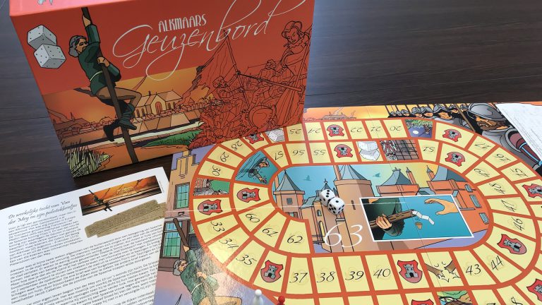 Ganzenbord met Alkmaars tintje gratis beschikbaar voor basisscholen