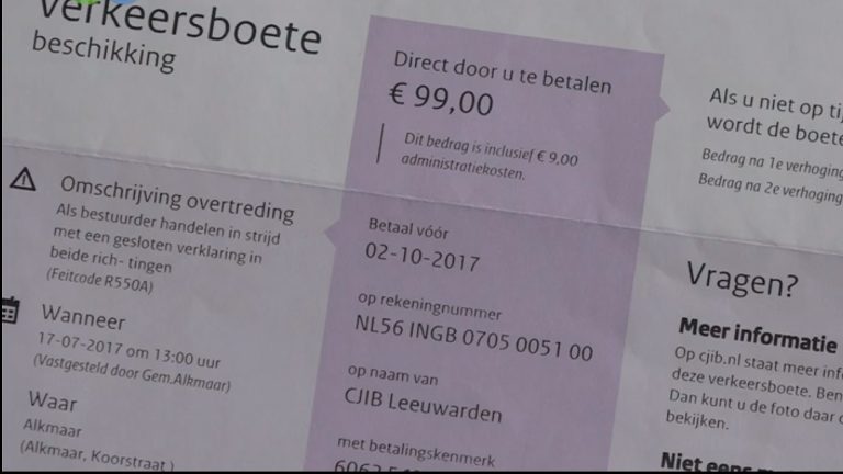 Aantal bekeuringen inrijden binnenstad moet verder omlaag