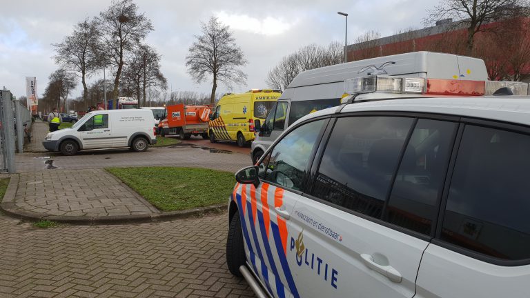 Fietser gewond geraakt bij ongeval door harde wind