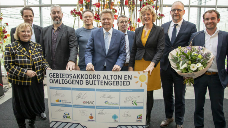 Ontwikkelingsakkoord Altongebied en omstreken ondertekend