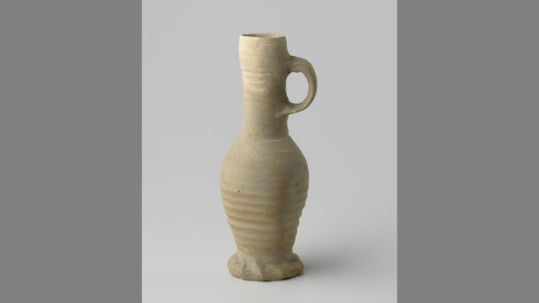 Jakobakannetje gevonden bij opgravingen aan Kerkweg Veenhuizen