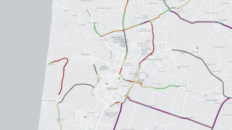Gevaarlijke provinciale wegen in kaart gebracht