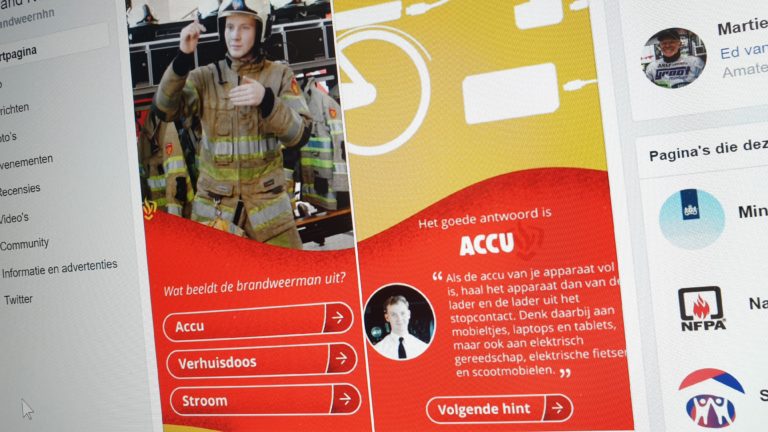 Veiligheidsregio NHN valt in de prijzen met zeer serieus spelletje