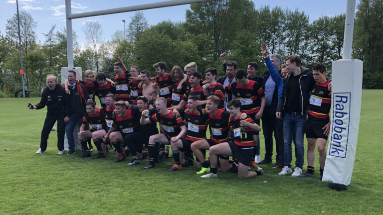Alkmaarse rugby-junioren nationaal kampioen in Bowl-competitie