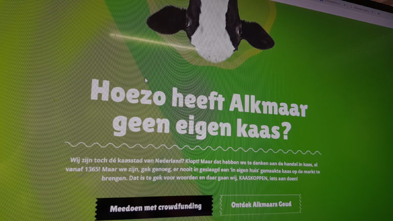 Crowdfundingsactie voor een ècht Alkmaars kaasje