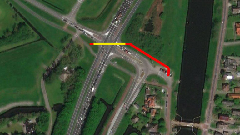 Fietsersbond vraagt opnieuw aandacht voor kruising N9 – Helderseweg