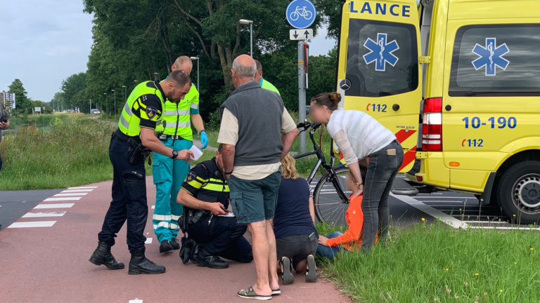 Fietsster aangereden op Westelijke Randweg