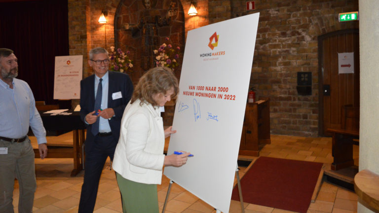 Nieuwbouw moet van 1.000 woningen omhoog naar 2.000 in 2022