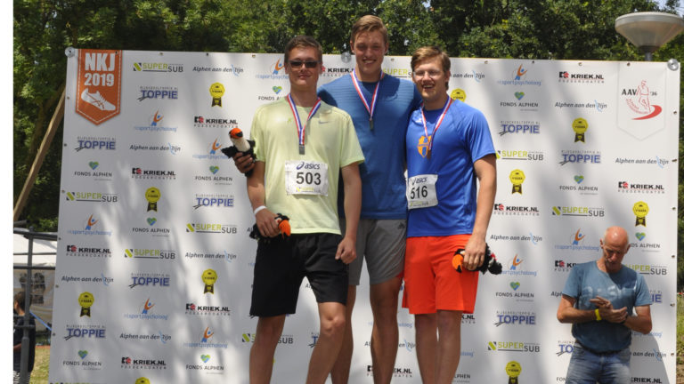 Zilver en brons voor Hera-atleten op NK Junioren