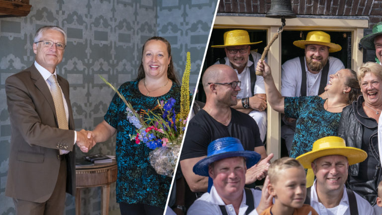 Wereldkampioen bankdrukken Brenda van der Meulen verrast met gouden sportspeld