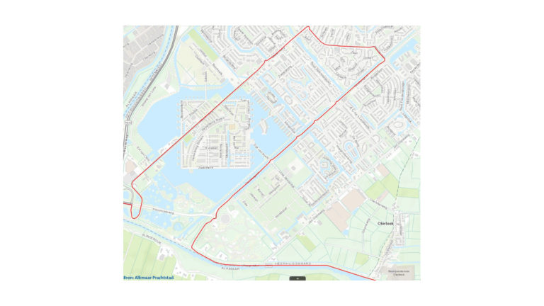 Rijdende afzetting tijdens EK Wielrennen op 11 augustus door Heerhugowaard