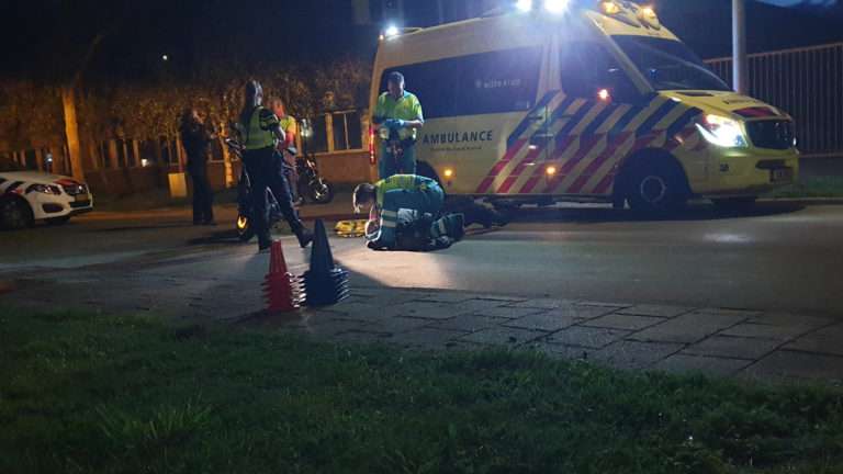 Cursist gewond tijdens motorrijles op Hermelijnkoog