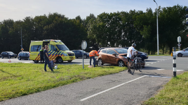 Kop-staartbotsing met gewonde op kruising N9 – Helderseweg