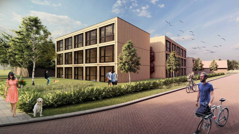 Vergunning voor bouw 38 woonstudio’s bij Van Oostsanenkade